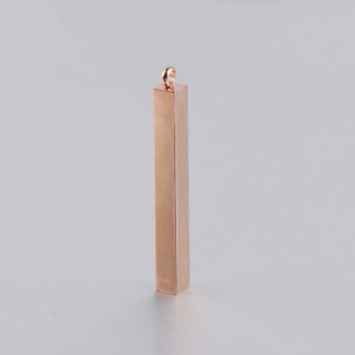 مرآة مصقولة الفولاذ المقاوم للصدأ مجوهرات فارغة ختم قلادة شعار مخصص سحر