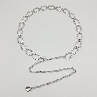 Горещи продавани модни прости дамски метални колани с квадратна форма на едро