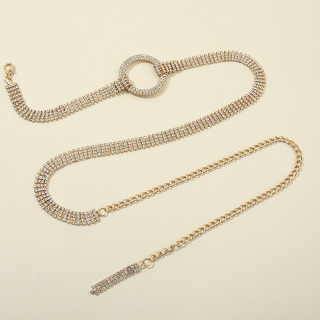 Mode benutzerdefinierte Edelstahl Damen Taille Kette Bikini Taille Gürtel Bauchkette Körperschmuck Frauen Bauchkette Schmuck