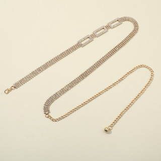 أزياء مخصصة الفولاذ المقاوم للصدأ السيدات الخصر سلسلة بيكيني حزام الخصر سلسلة البطن مجوهرات للجسم النساء سلسلة البطن المجوهرات