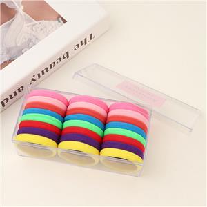 Разтегливи безшевни памучни връзки за коса Държач за опашка за жени Гъста, тежка и къдрава коса