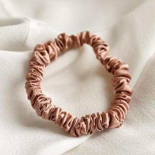 Silkkihiusleivät kankaiset hiustarvikkeet yksiväriset kuminauhasatiinihiukset