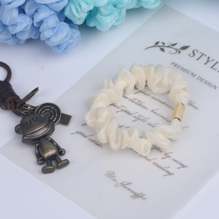 Дизайнерски елегантни еластични връзки за коса за момичета Ластици за коса