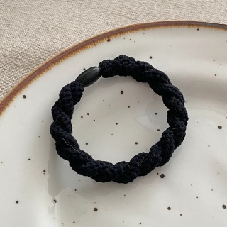 8mm Beige Mokka Värit Paksut hiukset Scrunchies Velvet Patti Elastinen Tyttöjen Hiussolmiot Top Elastinen Poninhäntäpidike naisille