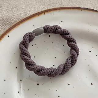 8mm Beige Mocha Colori Grosso Nastri Per Capelli Treccia di Velluto Elastico Legami Dei Capelli Della Ragazza Elasticità Superiore Titolare Coda di Cavallo Per Le Donne