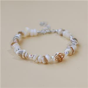 Популярные ювелирные изделия, богемный бисер, модный ювелирный браслет, летний пляжный браслет из ракушки, морской звезды, ножной браслет для женщин и девочек