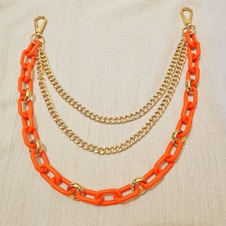 Оптовая продажа, карманная цепочка для мужчин и женщин, пояс для джинсов, брюки, цепочка на пояс, металлические акриловые аксессуары для одежды, модные украшения для тела