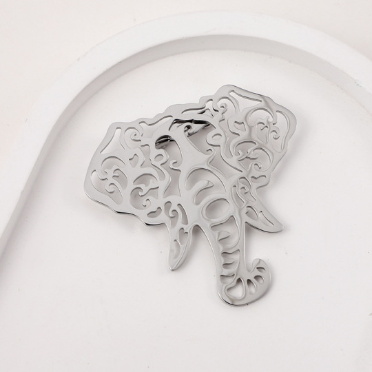 Настроить милый дизайн животных маленькие броши из нержавеющей стали брошь для женщин