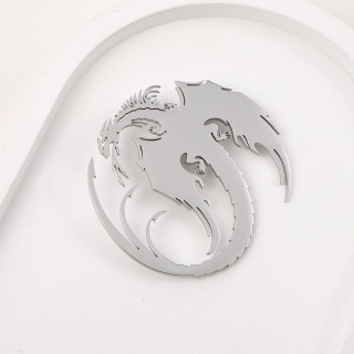 Přizpůsobte si roztomilý zvířecí design Malé brože Brož z nerezové oceli pro ženy