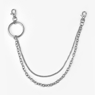 Большая цепочка для брюк на панк-цепочке, женская и мужская цепочка для ключей, брюки для девочек и мальчиков, аксессуары для одежды