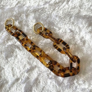 أزياء فتاة حقيبة يد صغيرة الملحقات الاكريليك الراتنج عبر الجسم شفافة الكتف سلسلة حقيبة حزام لحقائب اليد