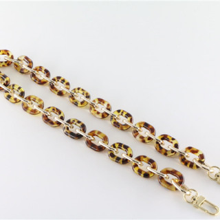 حار بيع الاكريليك الراتنج حقيبة يد حزام الاكريليك سلسلة حزام حقيبة الملحقات