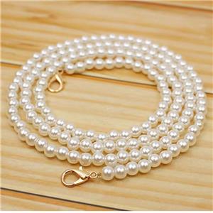 سلسلة اللؤلؤ سلسلة تجهيزات اللؤلؤ حزام التفاف حزام الكتف الصلب سلسلة حقيبة يد كتف واحد