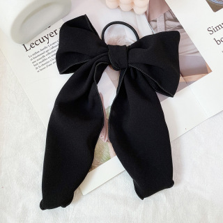 simple bow hair tie