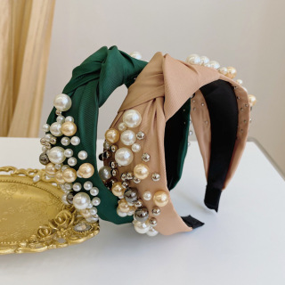 Lady's fashion Pearl headband