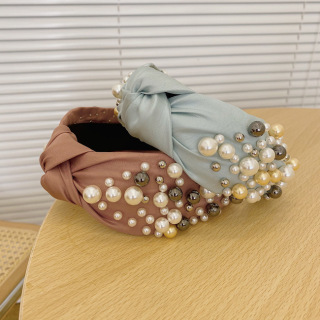 Lady's fashion Pearl headband