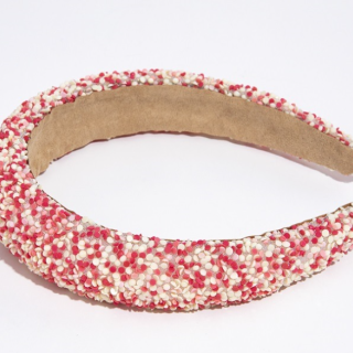 Луксозна диамантена лента за глава Ретро дамски аксесоари за коса със стъклена бормашина, инкрустирана с перли Европейска и американска лента за коса