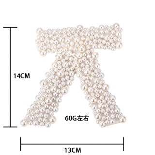 خمر مشبك شعر لؤلؤة تصميم جديد القوس مقاطع إكسسوارات الشعر