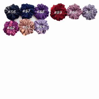 64 цвета, большие размеры, шифоновые резинки для волос, оптовая продажа с фабрики, Малайзия, мусульманские резинки для волос для женщин