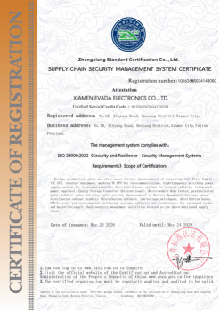 ISO 28000 Supply Chain Security Management System Certification