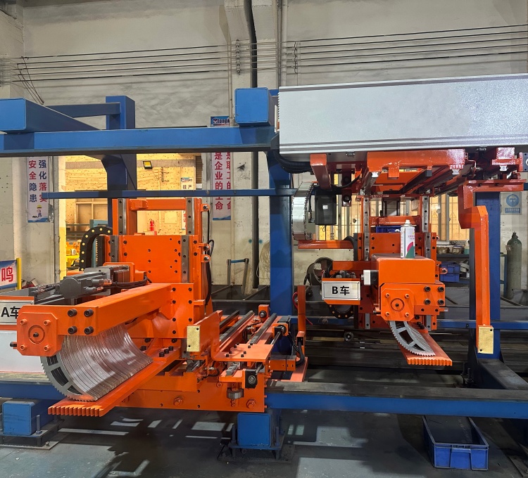 aluminum extrusion double puller