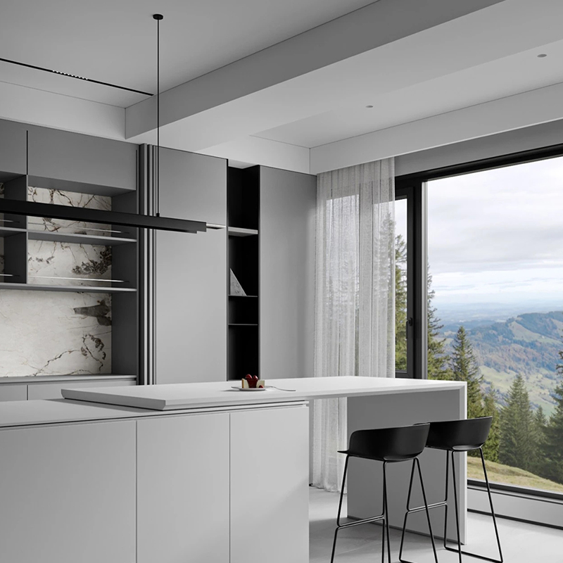 Modern Minimalist Style Kitchen Cabinets