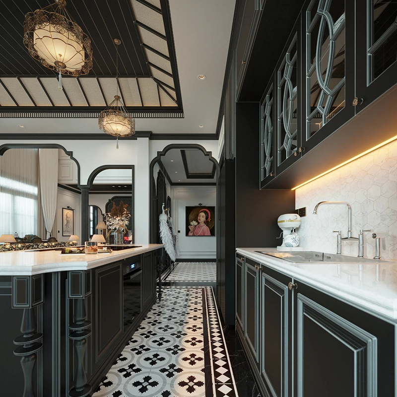 Vintage Style Kitchen Cabinets