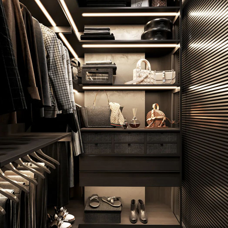 Industrial Style Closet