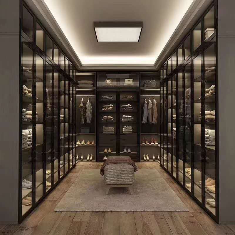 New Industrial Style Walk-in Dressing Room