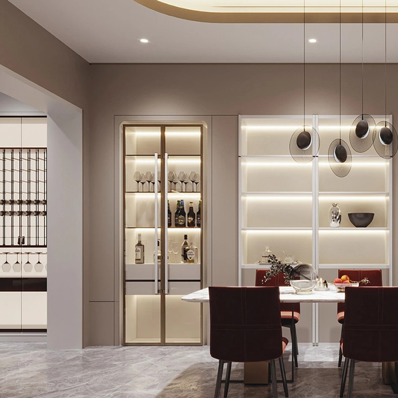 Modern Minimalist Wine Cellar Cabinets