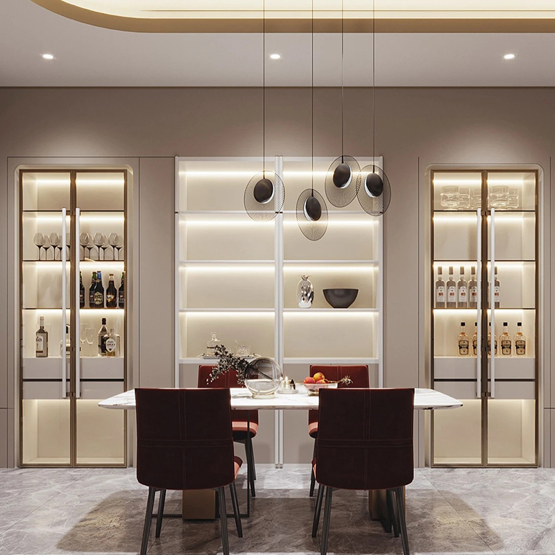 Modern Minimalist Wine Cellar Cabinets