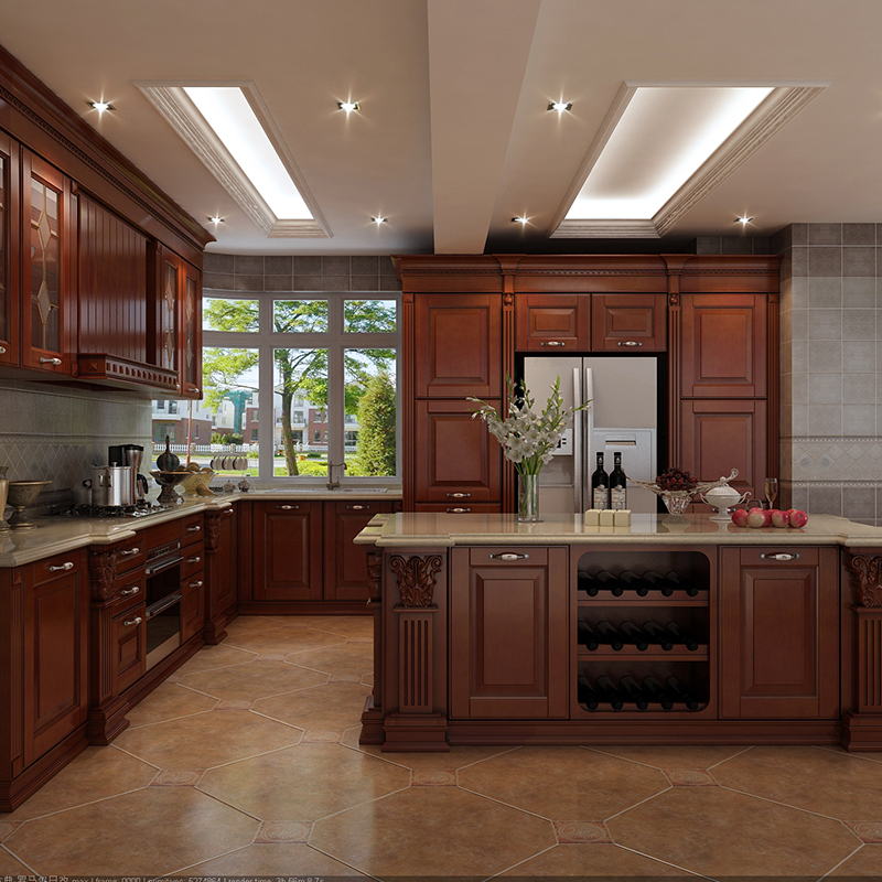 American Style Solid Wood Cabinets