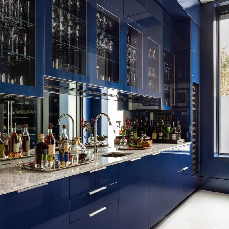 modern home bar