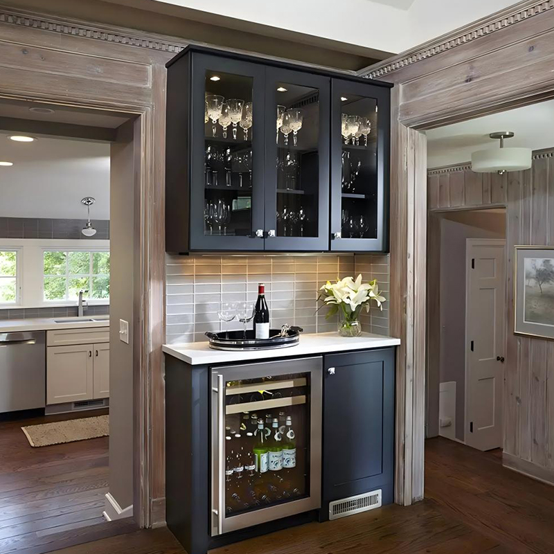 Custom Home Bar Cabinets