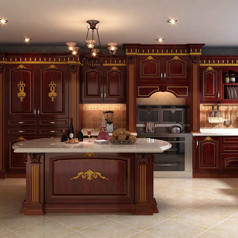 French country kitchen cabinets