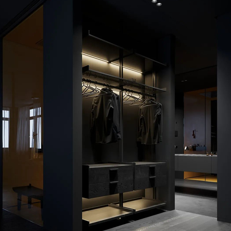 walk in wardrobe