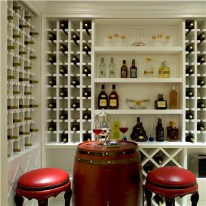 What is the best wood for home bar cabinets?