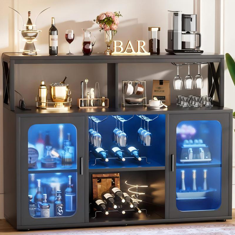 ¿Cuáles son las dimensiones de un mueble minibar para uso doméstico?