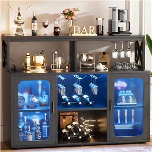 What are the dimensions of a mini bar cabinet for home use?