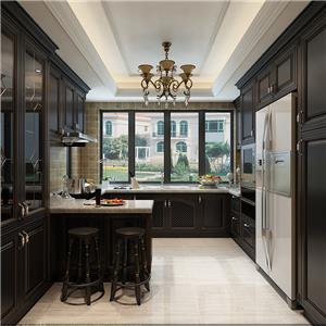 What is the average labor cost of installing kitchen cabinets?