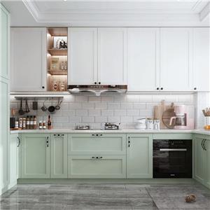 What is the core of the English country kitchen? ——Kitchen cabinets