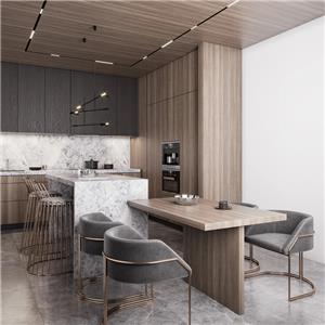 What color kitchen cabinets belong to farmhouse style?