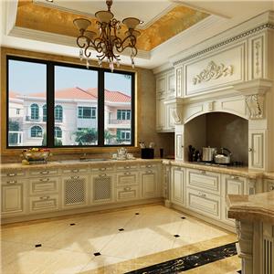 What color kitchen is suitable for French country cabinets?