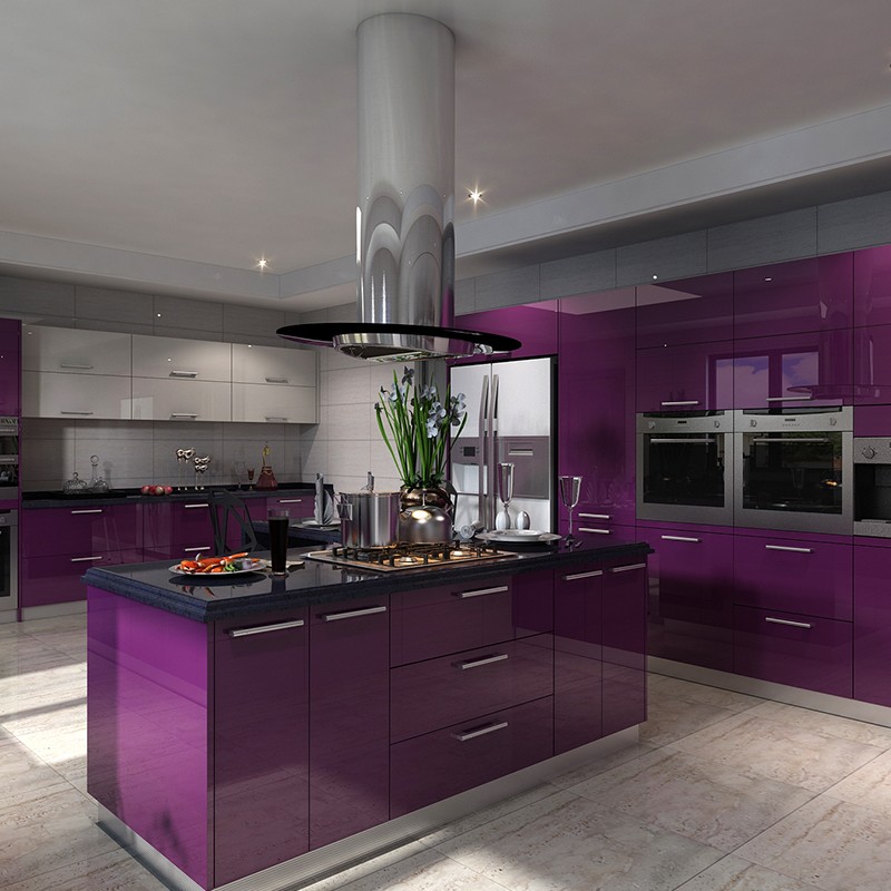 modern kitchen cabinet