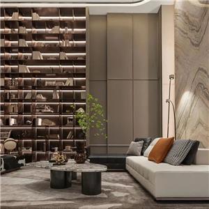 What is a bookcase wall?