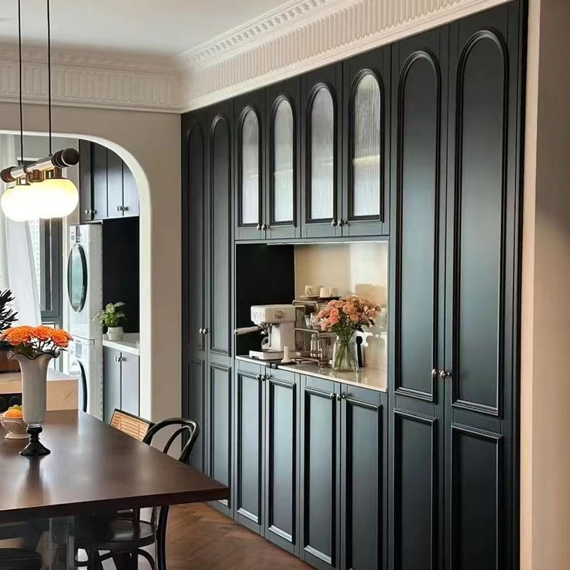 Freestanding bar cabinet
