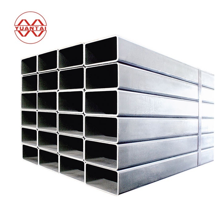 19X19mm ASTM A500 A53 A36 A106 China Manufactory GI Hollow Section Square Steel Pipe