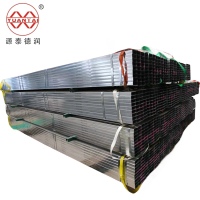 19X19mm ASTM A500 A53 A36 A106 China Manufactory GI Hollow Section Square Steel Pipe