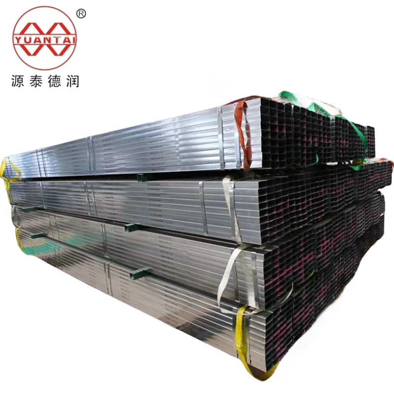 19X19mm ASTM A500 A53 A36 A106 China Manufactory GI Hollow Section Square Steel Pipe
