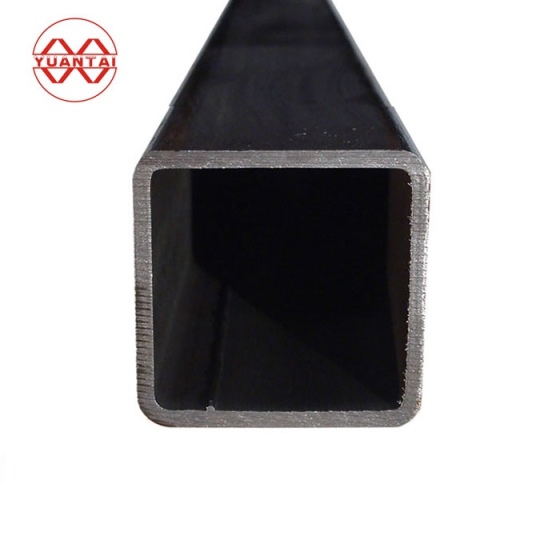Factory Direct 50mm*75mm ASTM A500 Black Carbon Square And Rectangular Steel Pipe For Making Machine